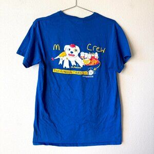 Kerwin Frost x McDonald's Crew limited edition blue tee shirt Men's M